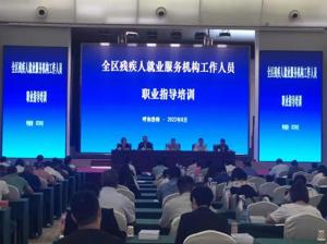 打造职业指导团队 助力残疾人高质量就业——全区残疾人就业服务机构工作人员职业指导培训班开班